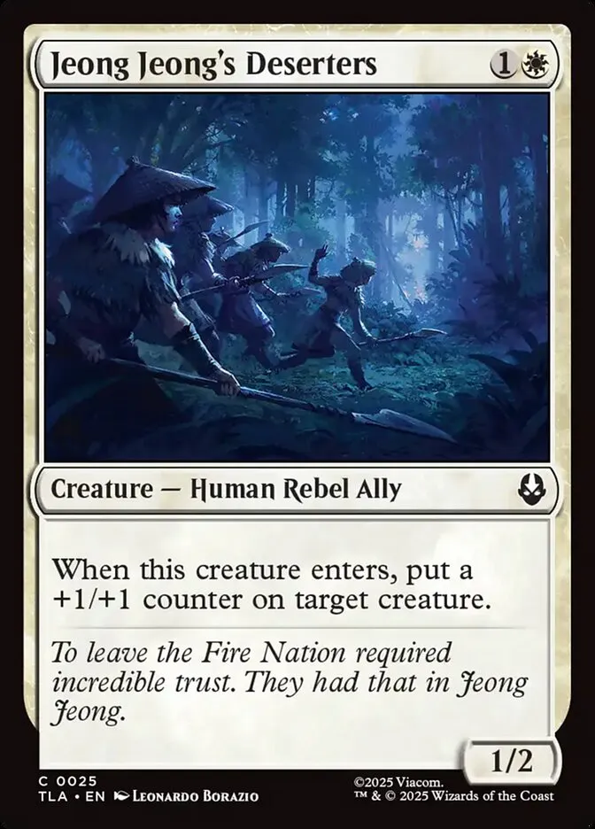 Jeong Jeong's Deserters Front Face