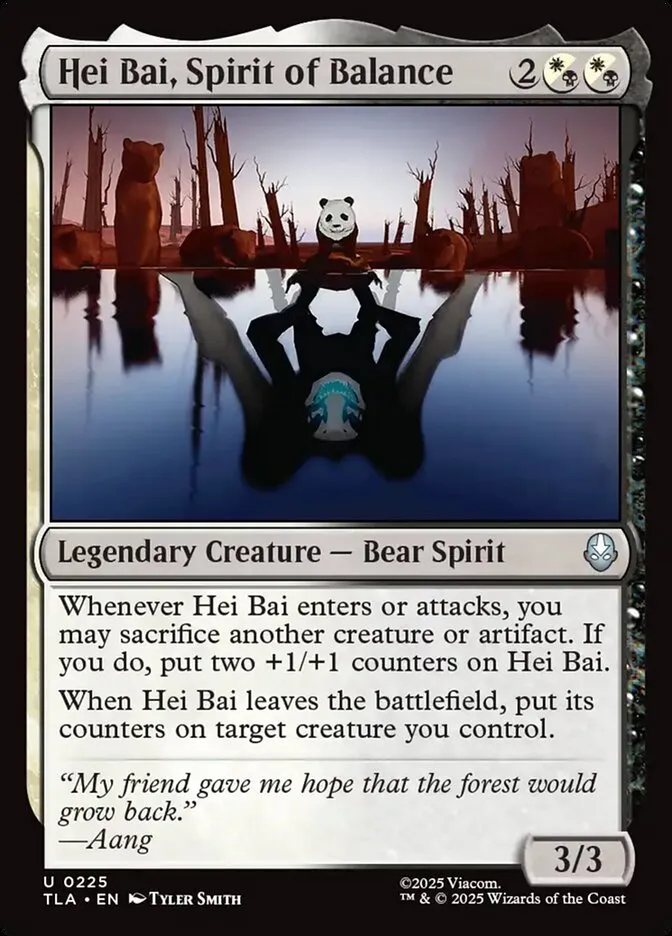 Hei Bai, Spirit of Balance Front Face