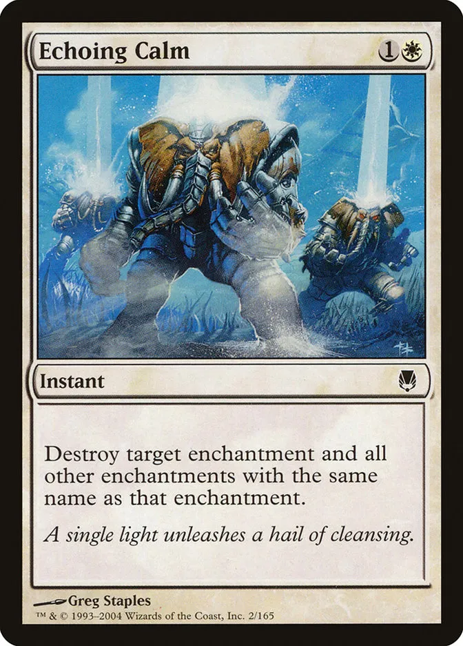 Echoing Calm Front Face