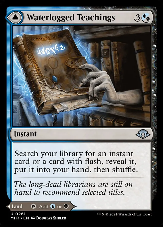 Waterlogged Teachings // Inundated Archive Front Face