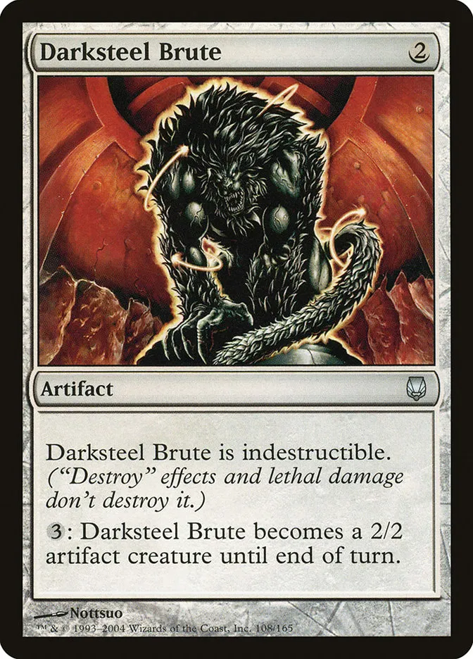 Darksteel Brute Front Face