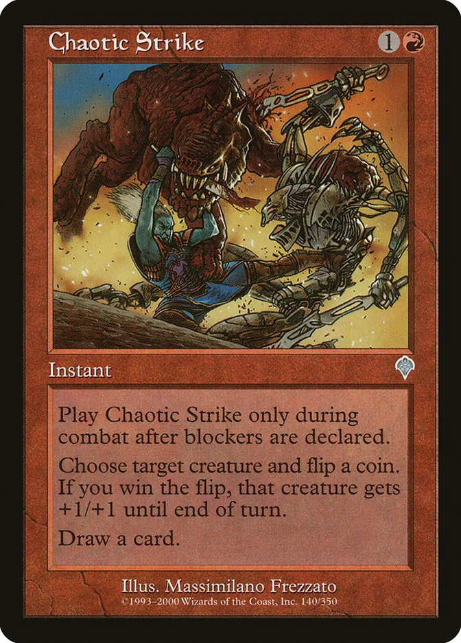 Chaotic Strike Front Face