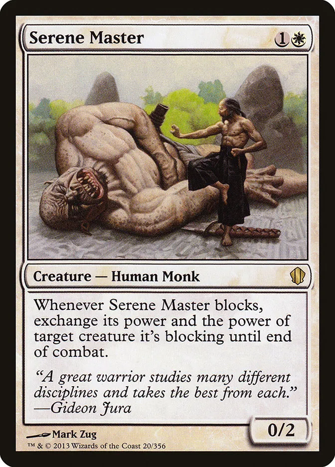 Serene Master Front Face