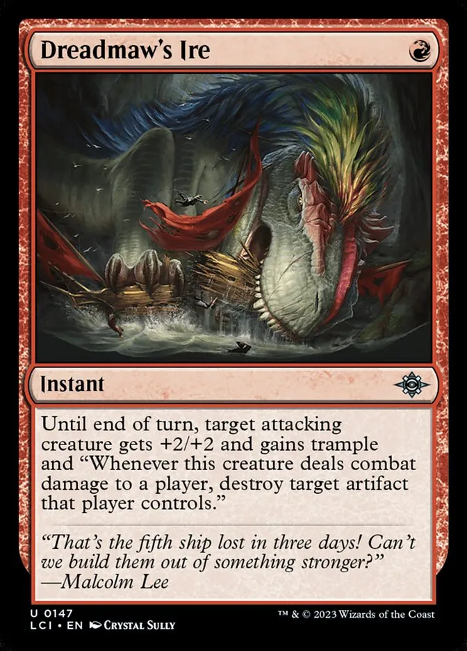 Dreadmaw's Ire Front Face
