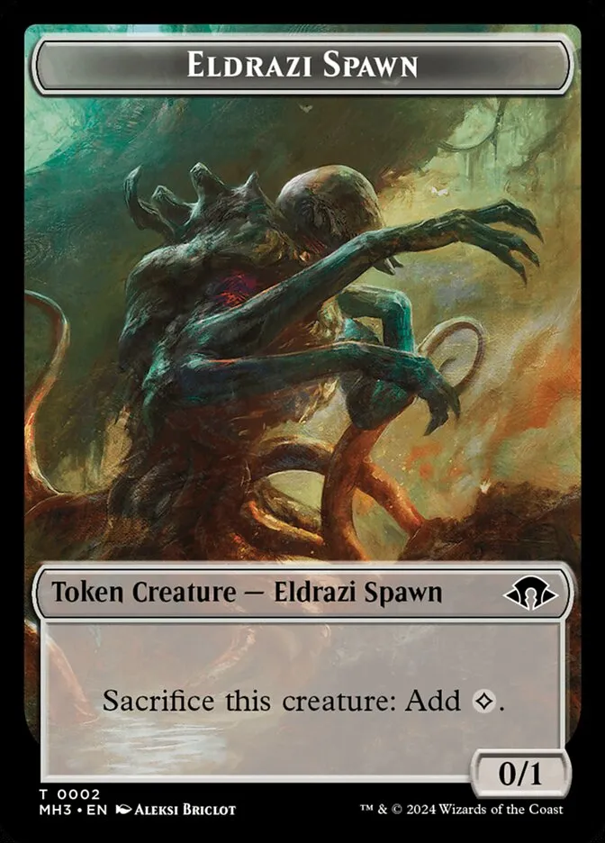 Eldrazi Spawn Front Face