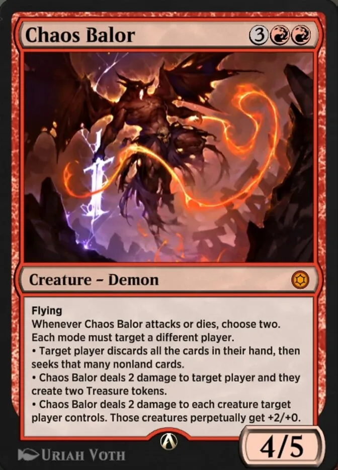 Chaos Balor Front Face