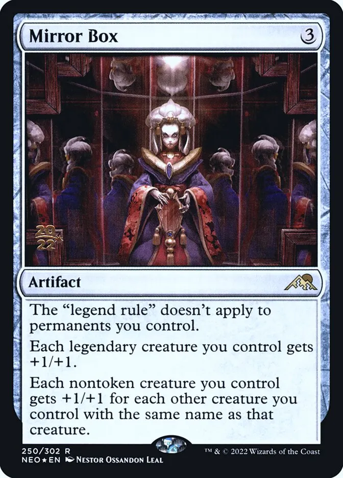Mirror Box Front Face