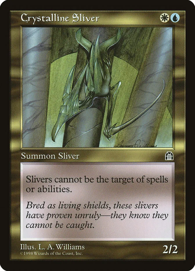 Crystalline Sliver Front Face