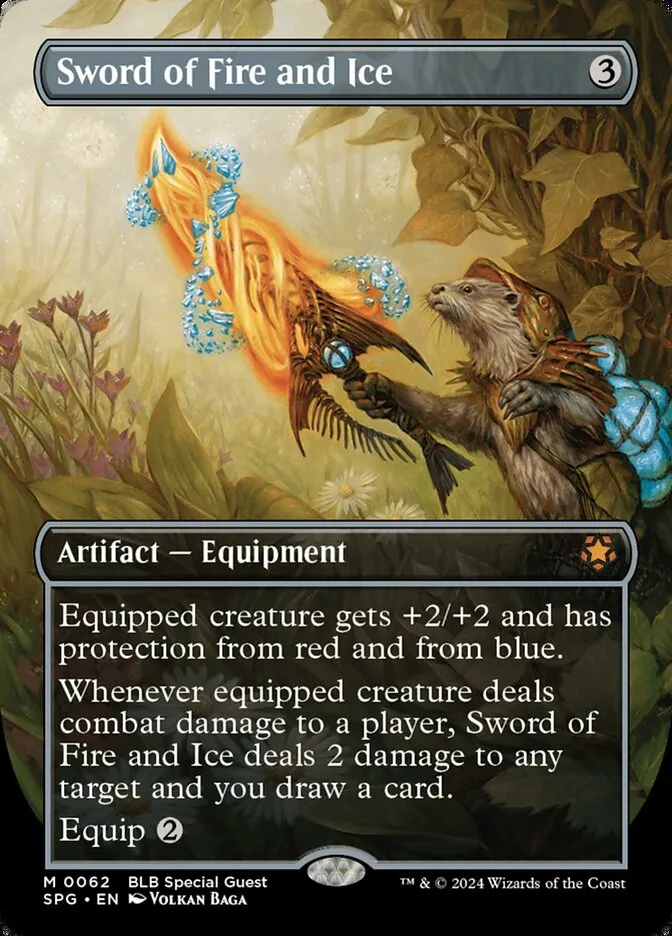 Sword of Fire and Ice Front Face