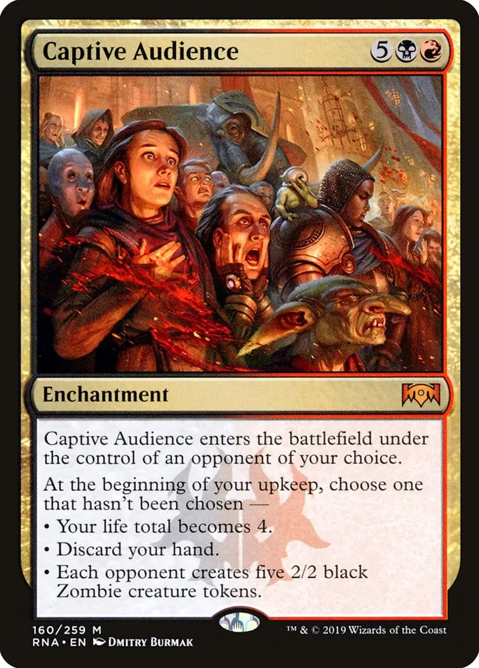 Captive Audience Front Face