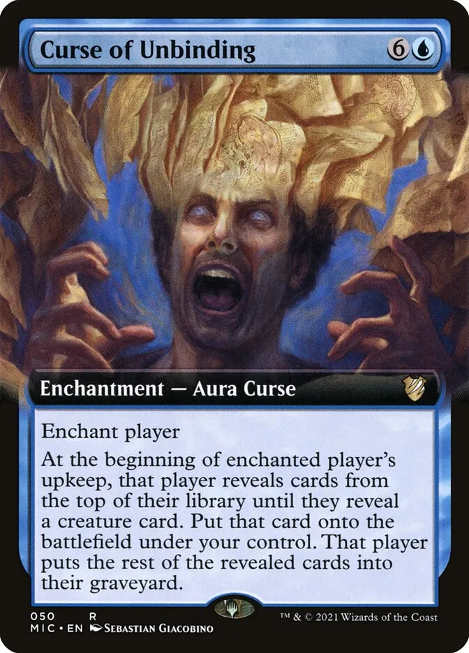 Curse of Unbinding Front Face