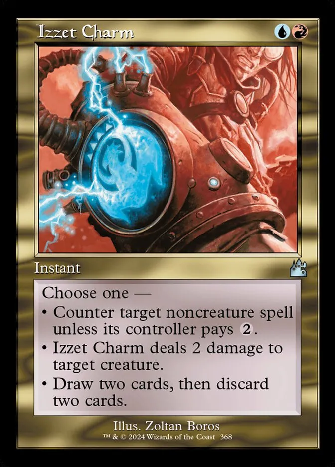 Izzet Charm Front Face