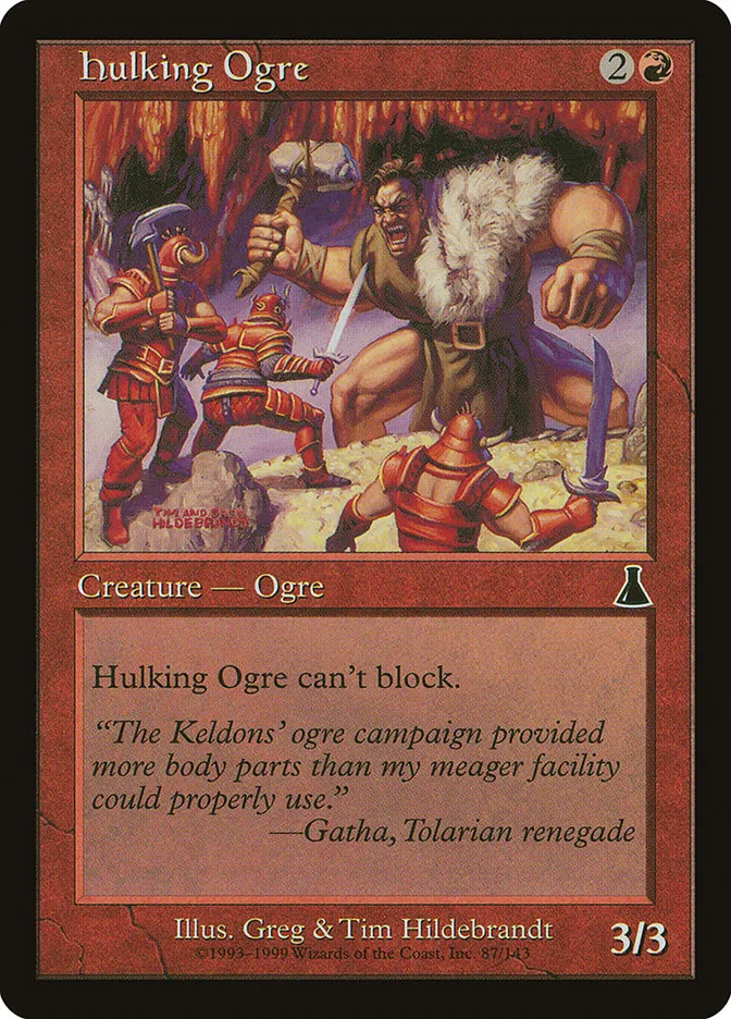 Hulking Ogre Front Face
