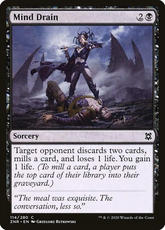 Mind Drain Front Face