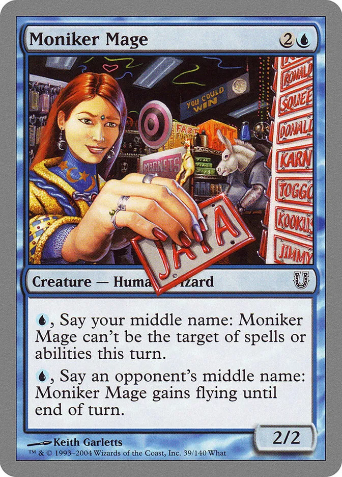 Moniker Mage Front Face