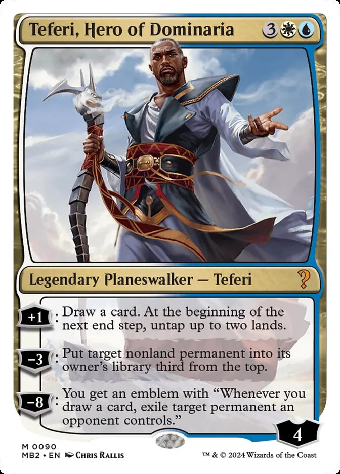 Teferi, Hero of Dominaria Front Face