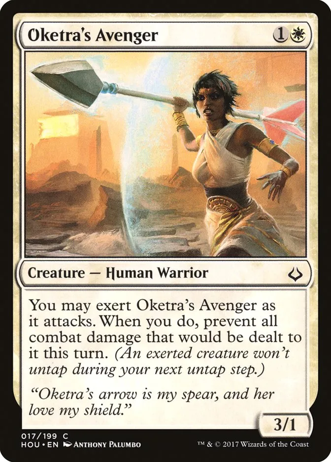 Oketra's Avenger Front Face