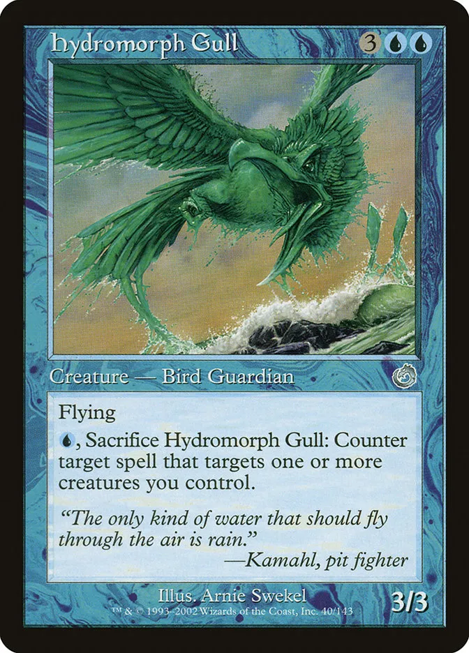 Hydromorph Gull Front Face