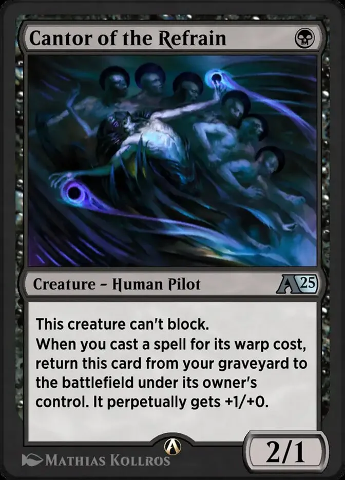 Cantor of the Refrain Front Face