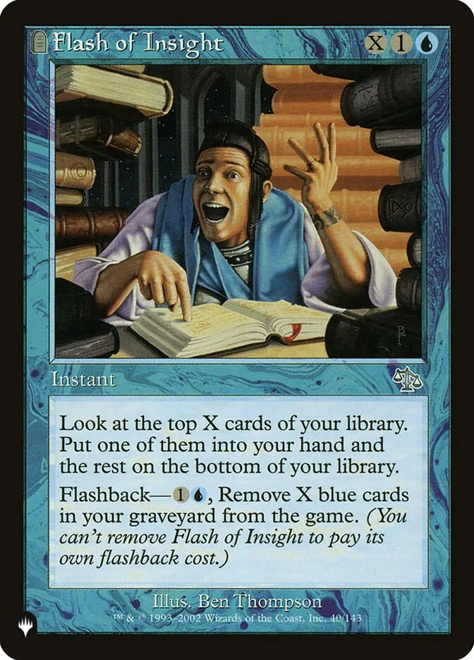Flash of Insight Front Face