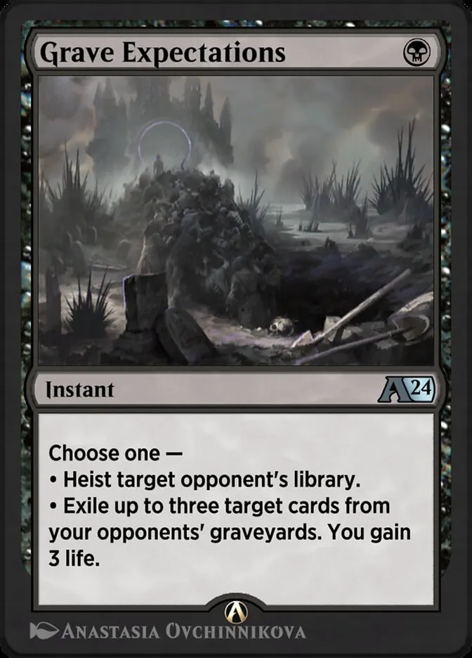 Grave Expectations Front Face