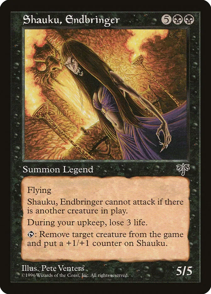 Shauku, Endbringer Front Face