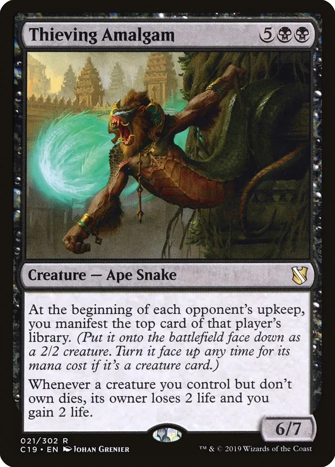 Thieving Amalgam Front Face