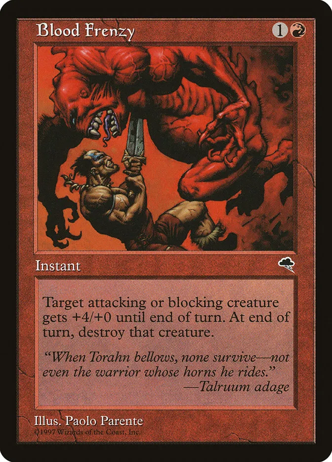 Blood Frenzy Front Face