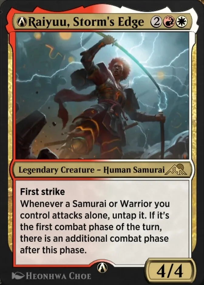 A-Raiyuu, Storm's Edge Front Face