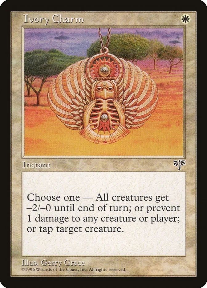 Ivory Charm Front Face