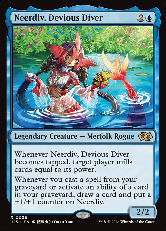 Neerdiv, Devious Diver Front Face