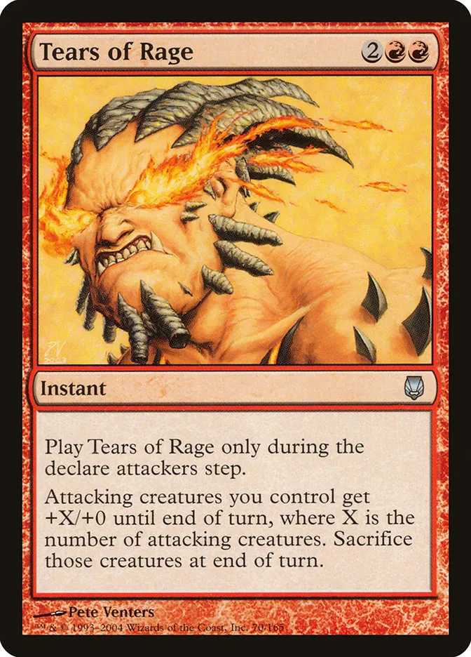 Tears of Rage Front Face