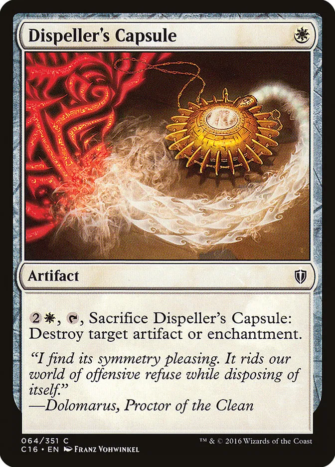 Dispeller's Capsule Front Face