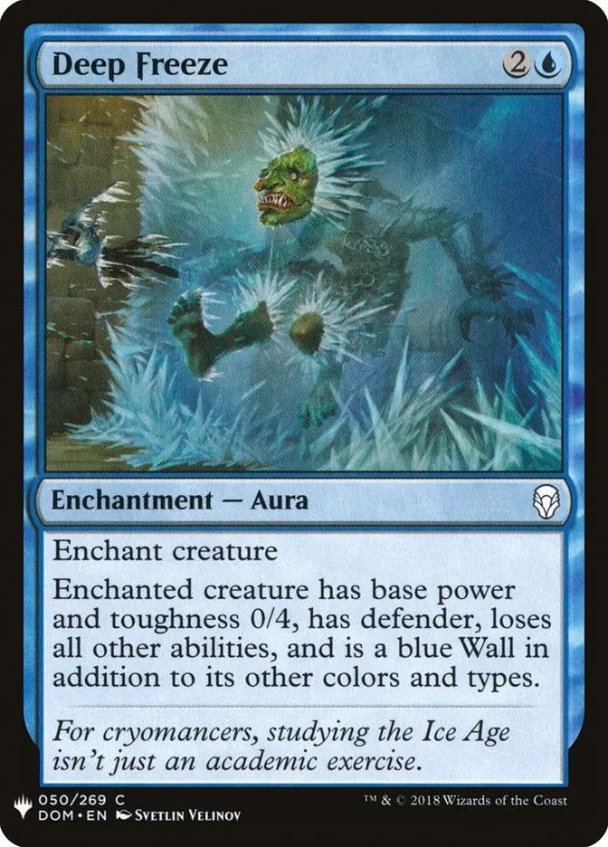 Deep Freeze Front Face