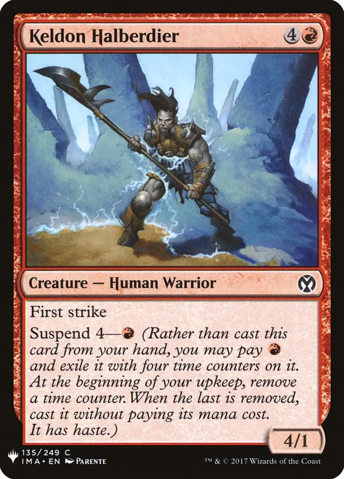Keldon Halberdier Front Face