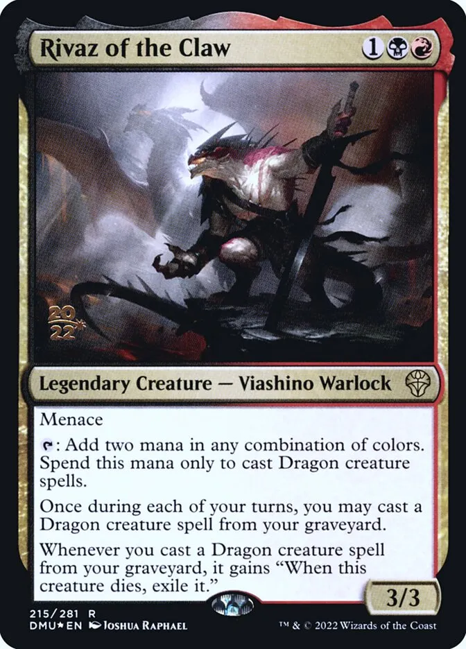 Rivaz of the Claw Front Face