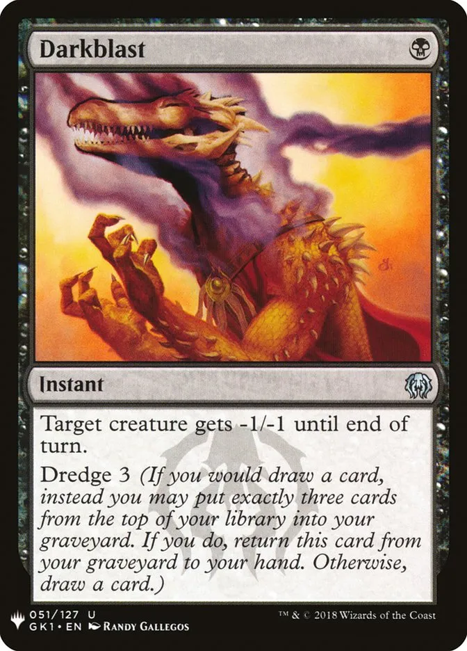 Darkblast Front Face