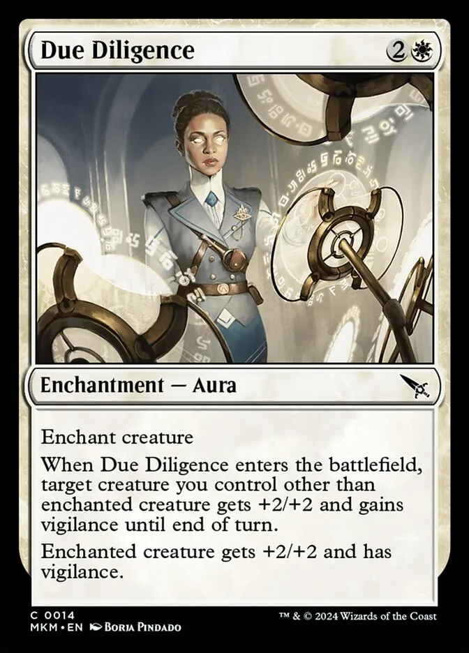 Due Diligence Front Face