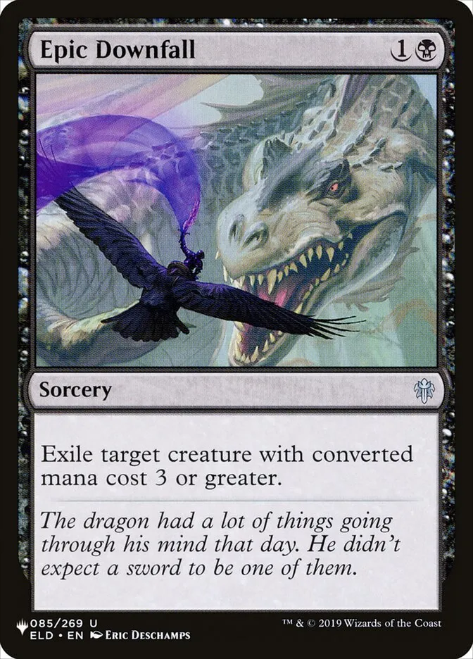 Epic Downfall Front Face