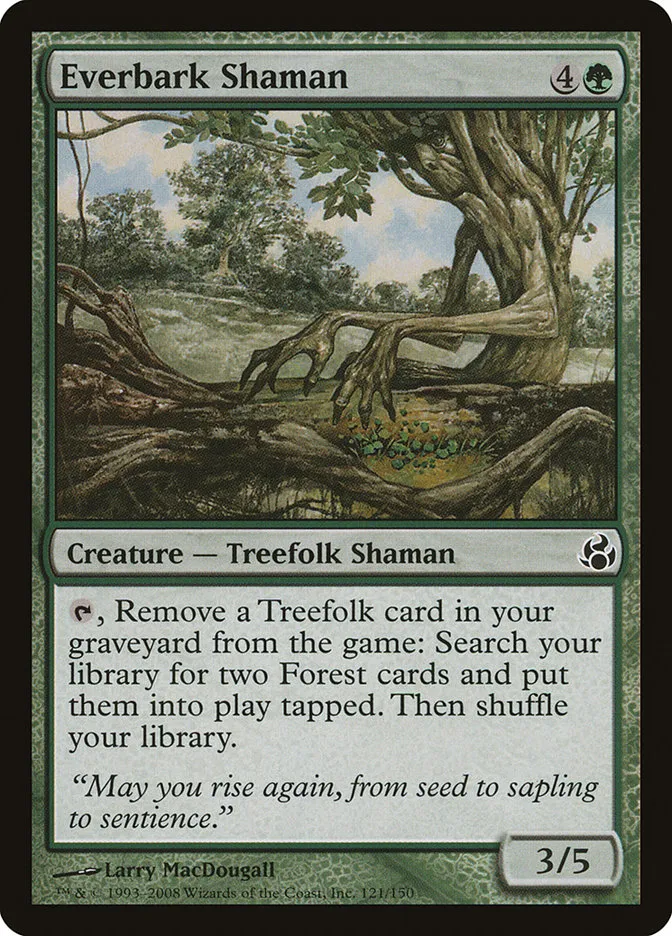 Everbark Shaman Front Face