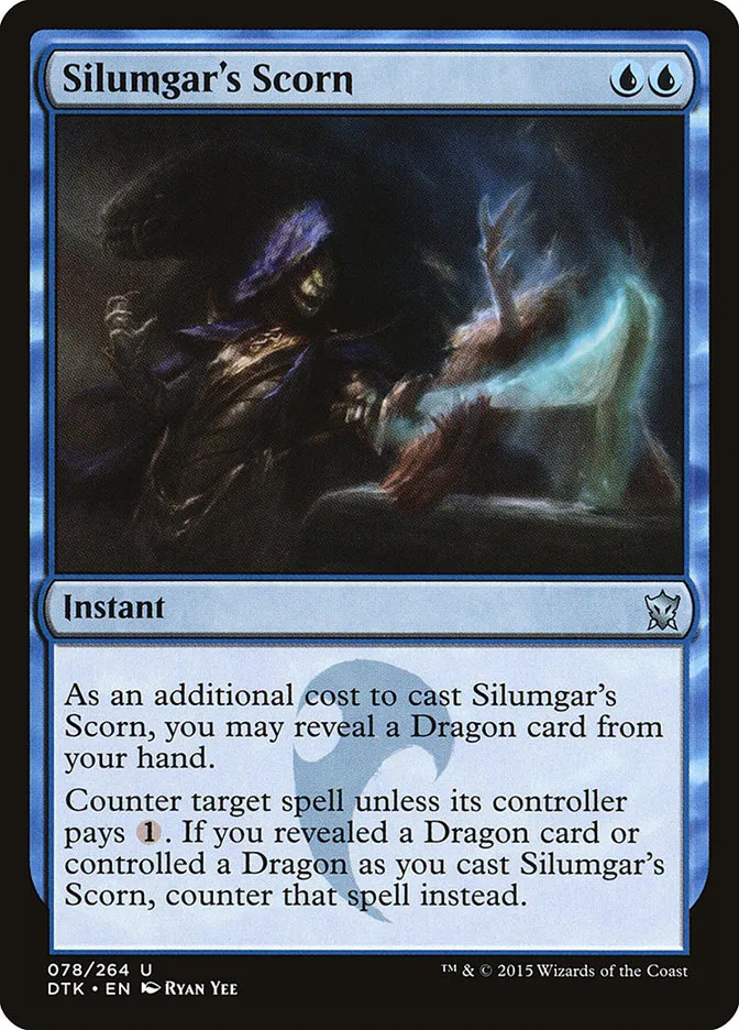 Silumgar's Scorn Front Face