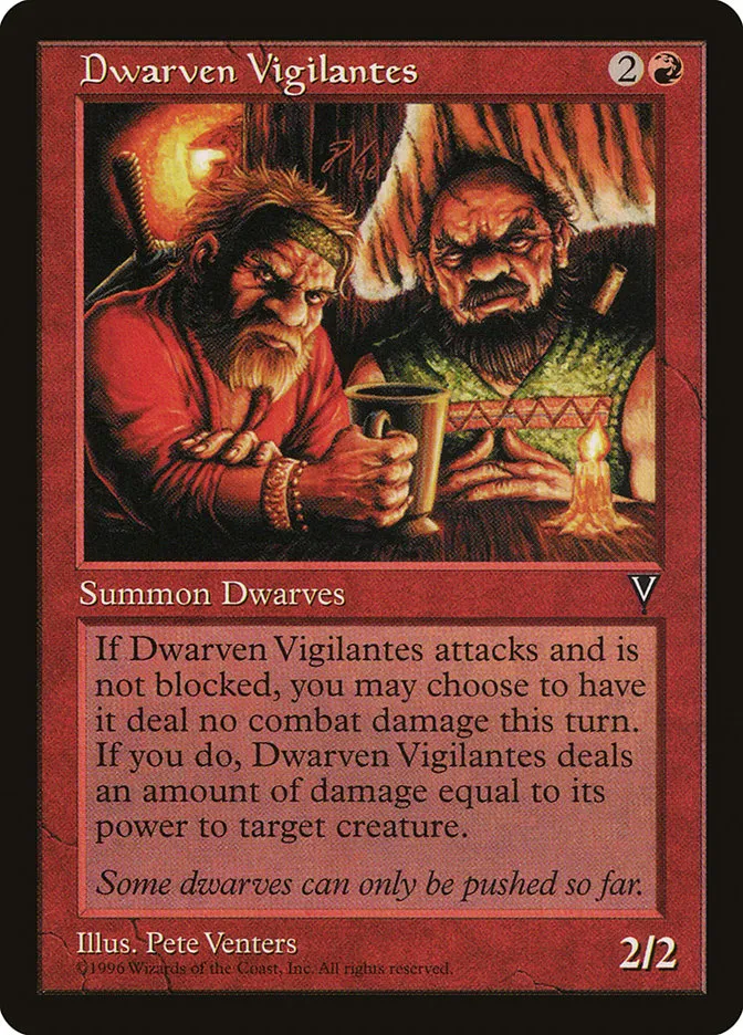 Dwarven Vigilantes Front Face