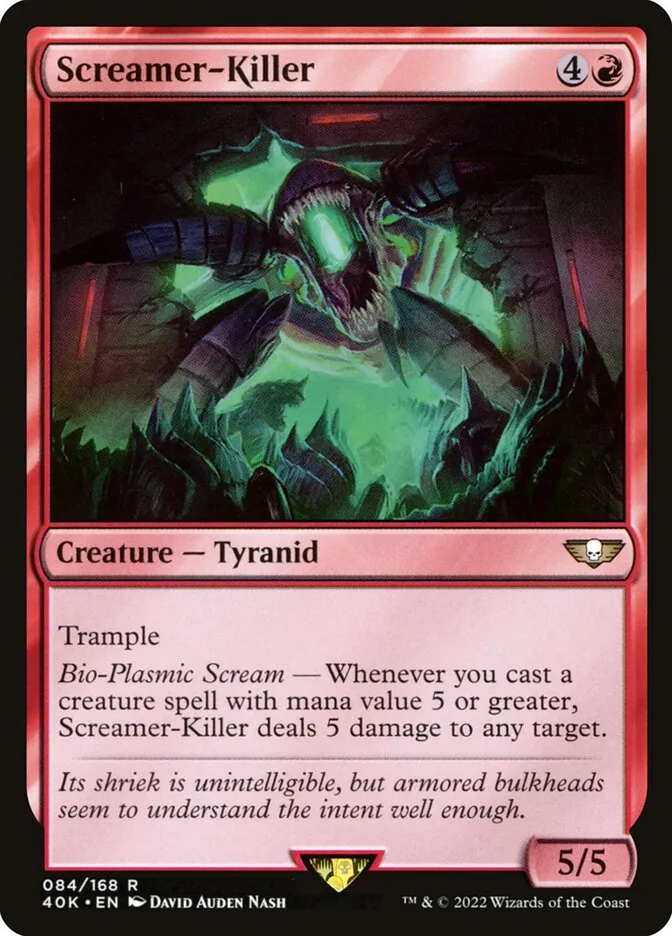 Screamer-Killer Front Face