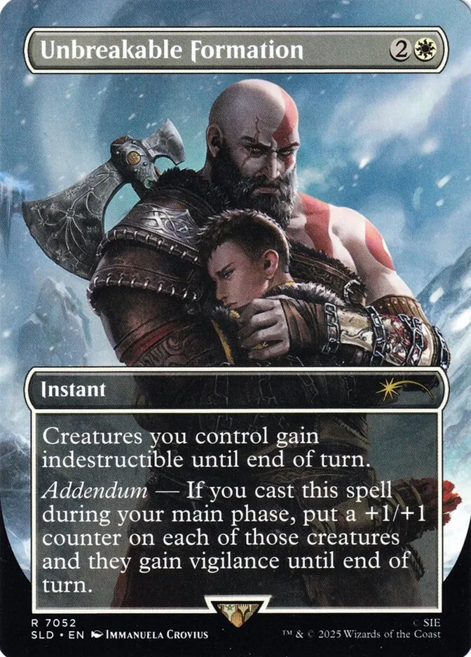 Unbreakable Formation Front Face