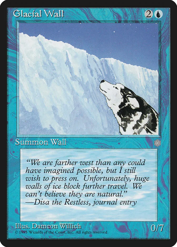 Glacial Wall Front Face