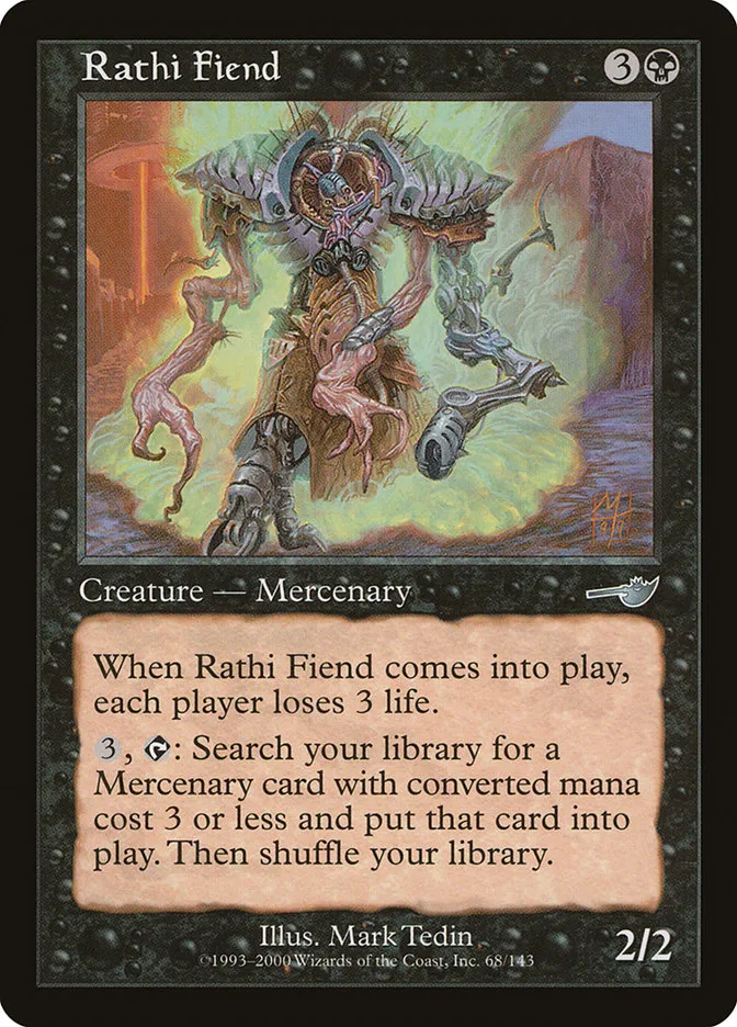 Rathi Fiend Front Face