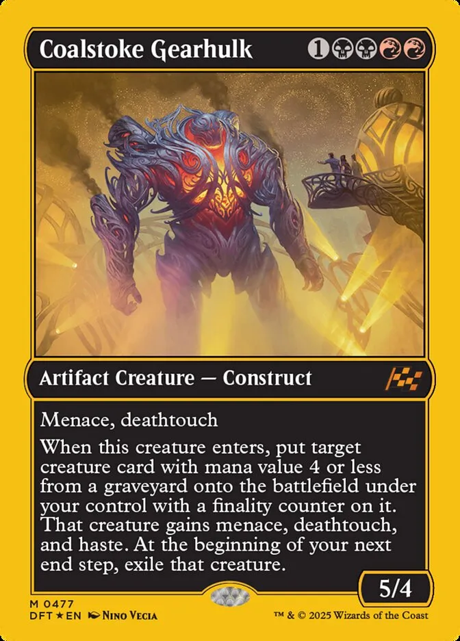 Coalstoke Gearhulk Front Face