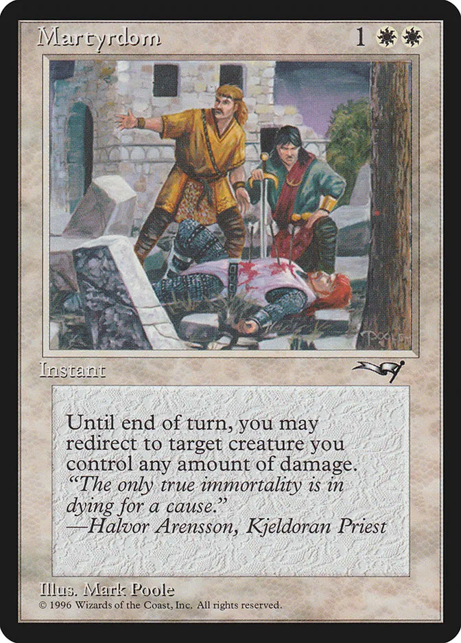 Martyrdom Front Face