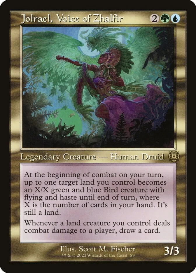 Jolrael, Voice of Zhalfir Front Face