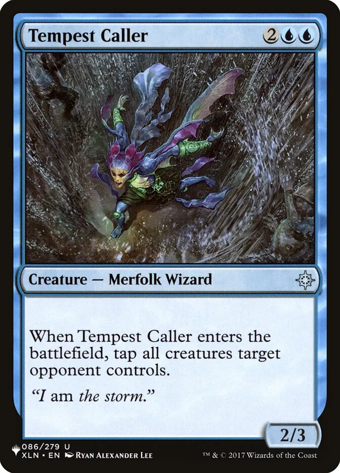 Tempest Caller Front Face